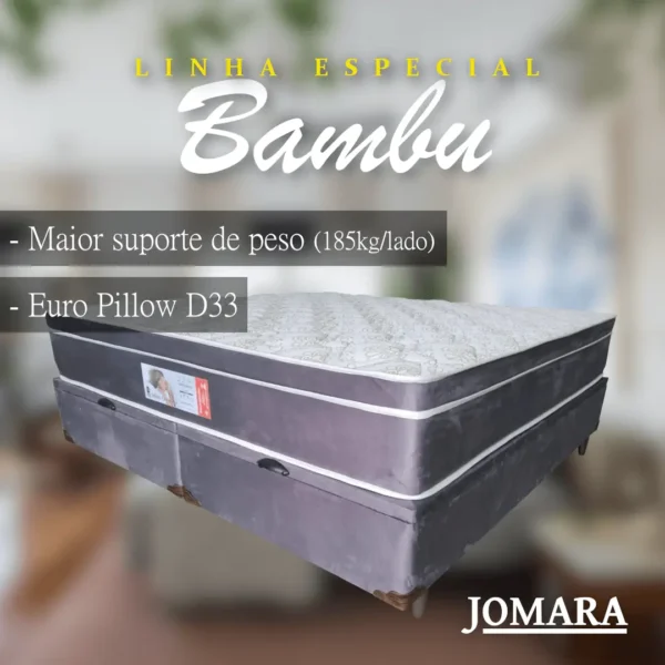 Colchão de Molas Ensacadas Bambu